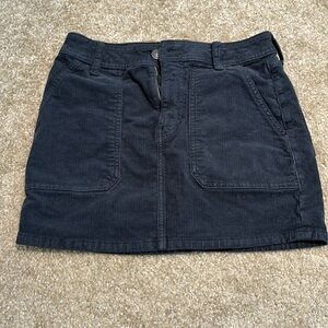 American Eagle High-waisted corduroy mini skirt